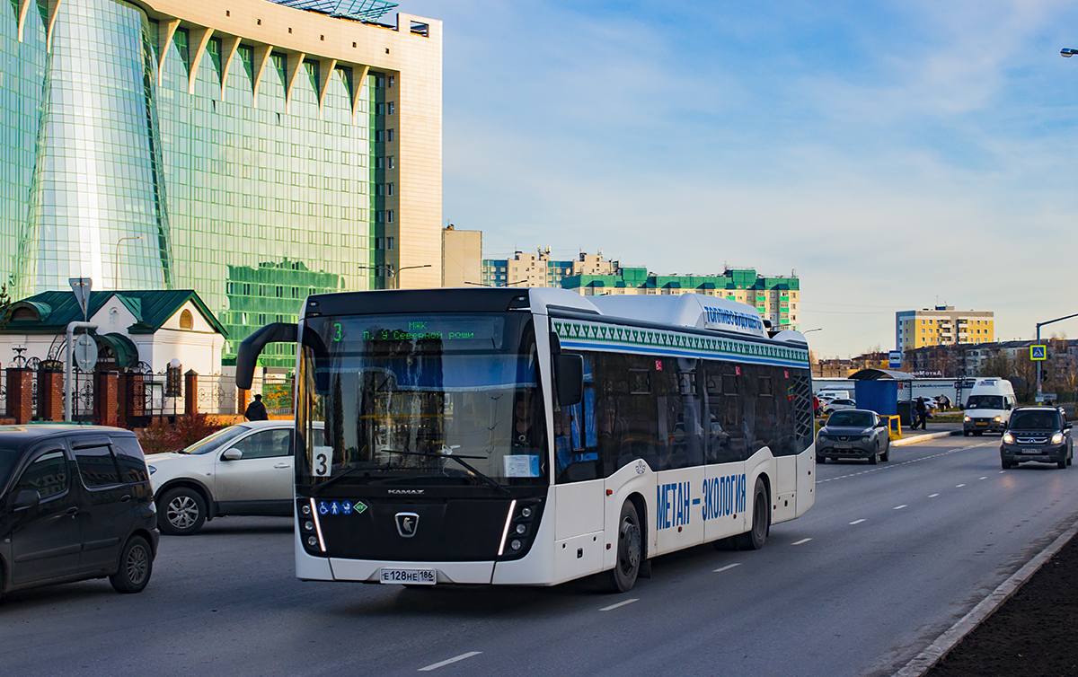 Ханты-Мансийский АО, НефАЗ-5299-40-57 (CNG) № Е 128 НЕ 186