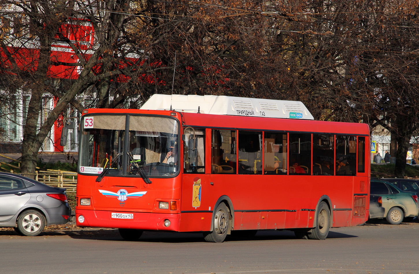 Kirov region, LiAZ-5256.57 # Т 900 ОУ 43
