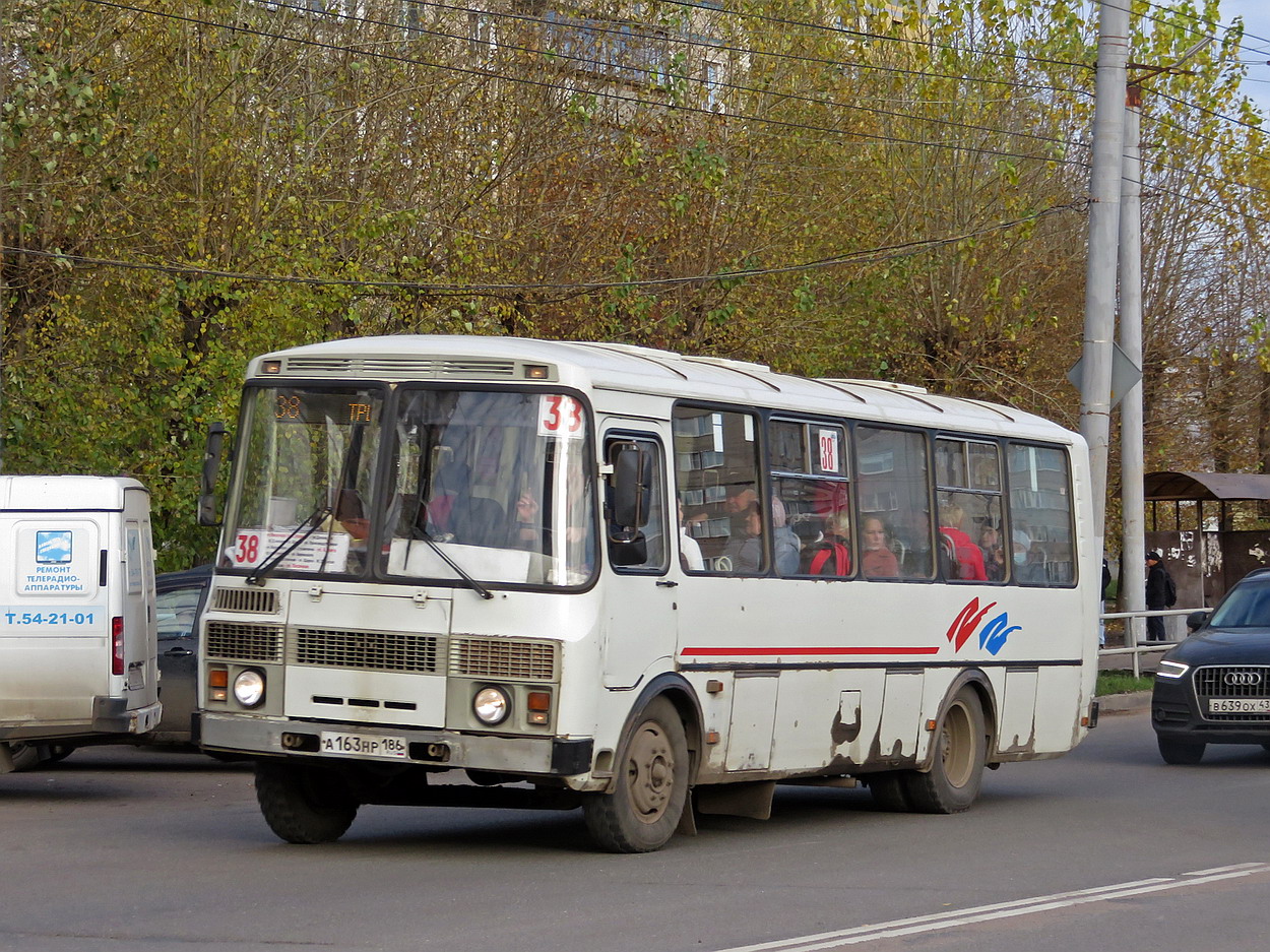 Кировская область, ПАЗ-4234 № А 163 НР 186