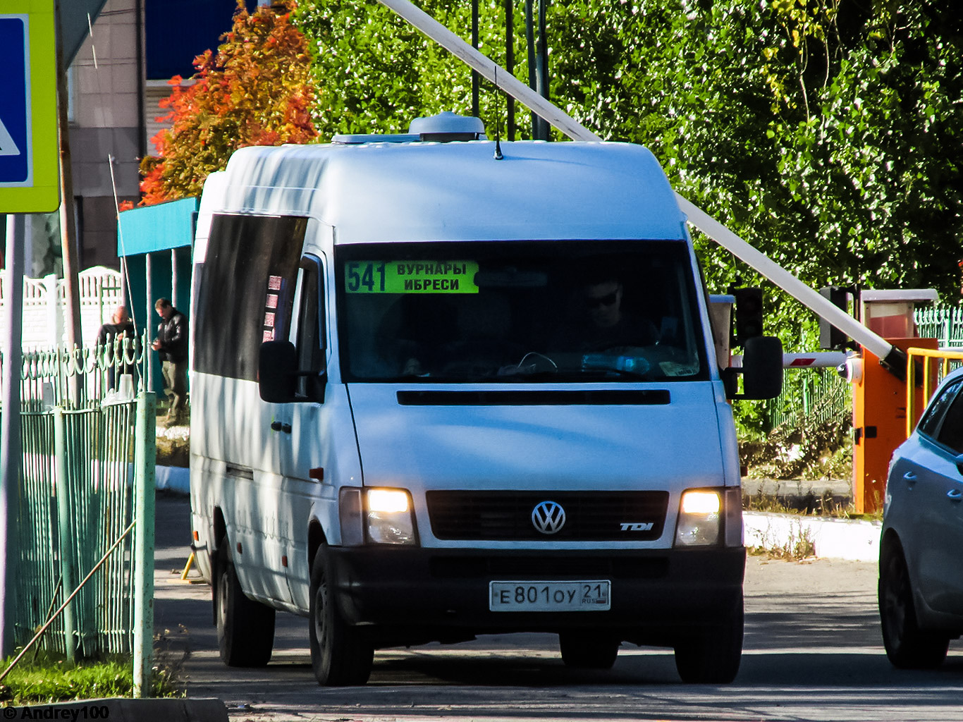 Чувашия, Volkswagen LT35 № Е 801 ОУ 21