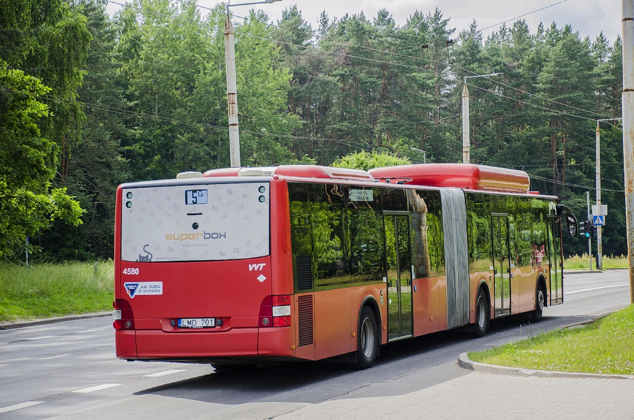 Литва, MAN A23 Lion's City G NG313 CNG № 4580