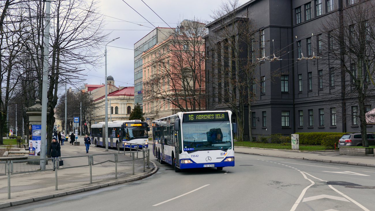 Latvia, Mercedes-Benz O530L Citaro L # 73542