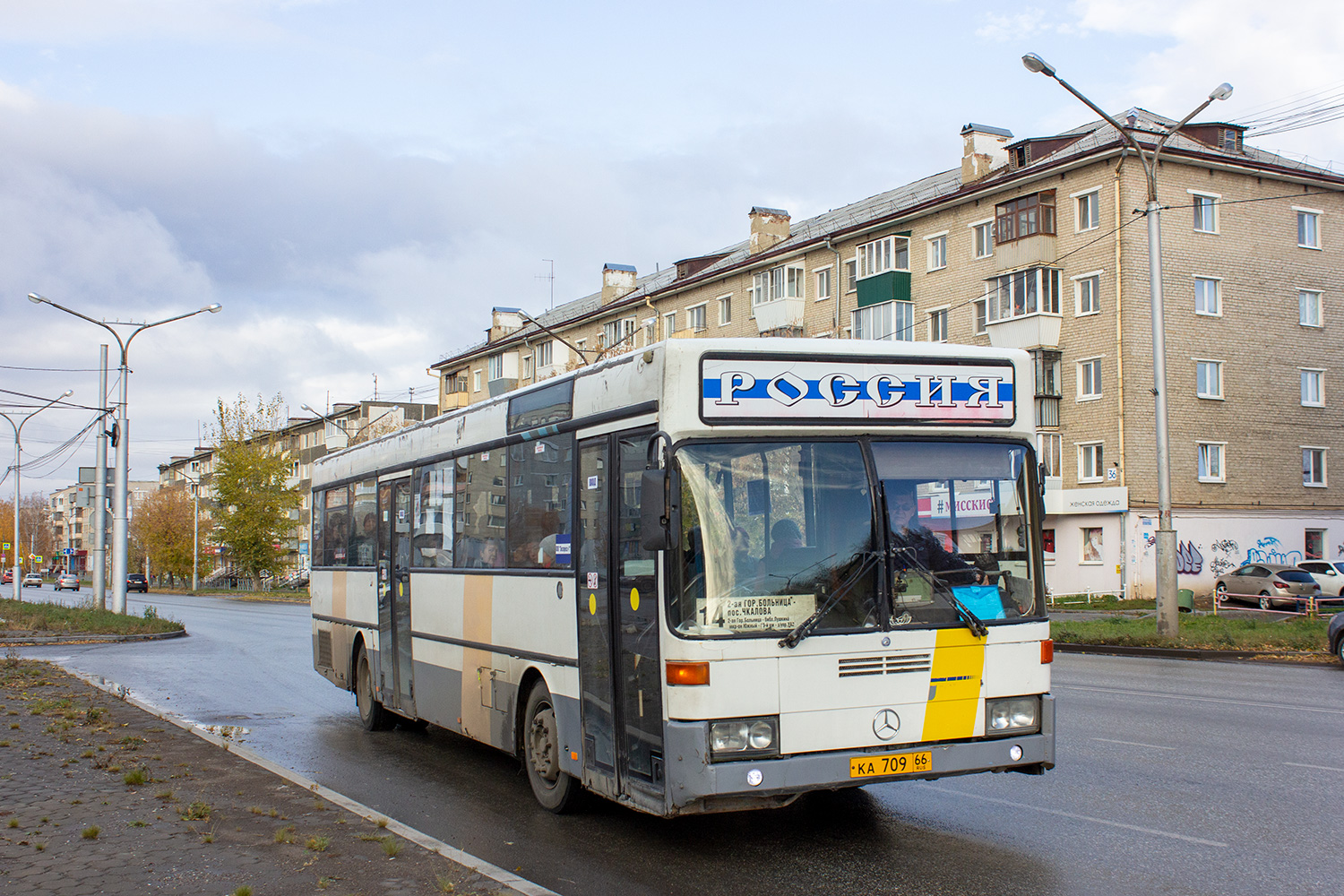 Свердловская область, Mercedes-Benz O405 № КА 709 66