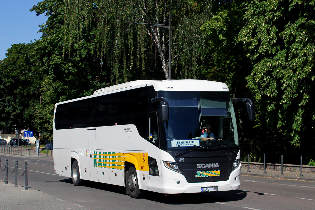 Литва, Scania Touring HD № 491