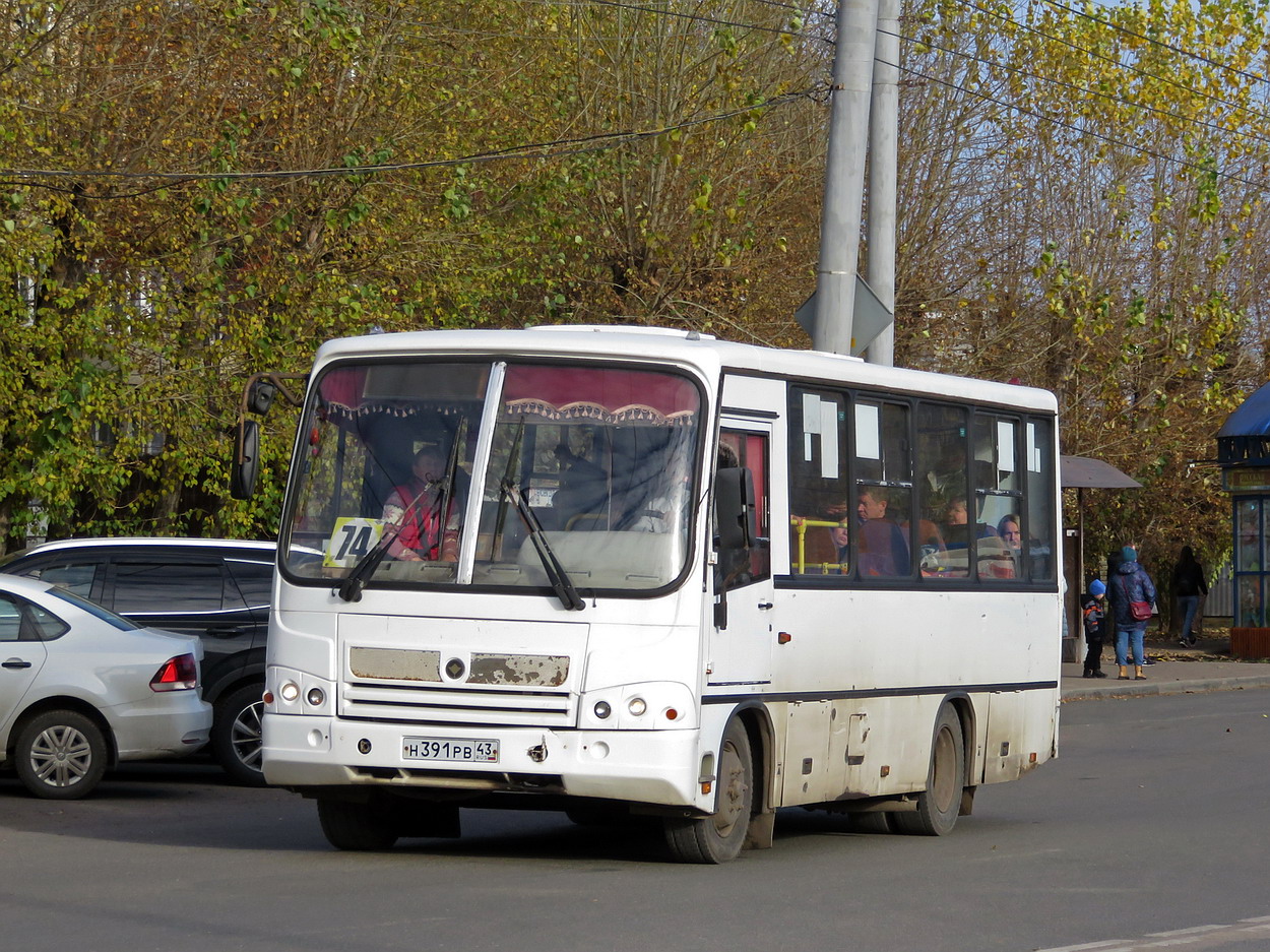 Кировская область, ПАЗ-320402-05 № Н 391 РВ 43