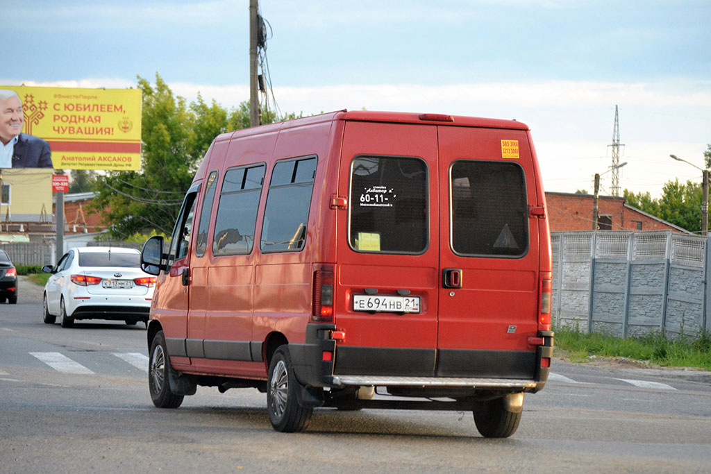 Чувашия, FIAT Ducato 244 CSMMC, -RT № Е 694 НВ 21