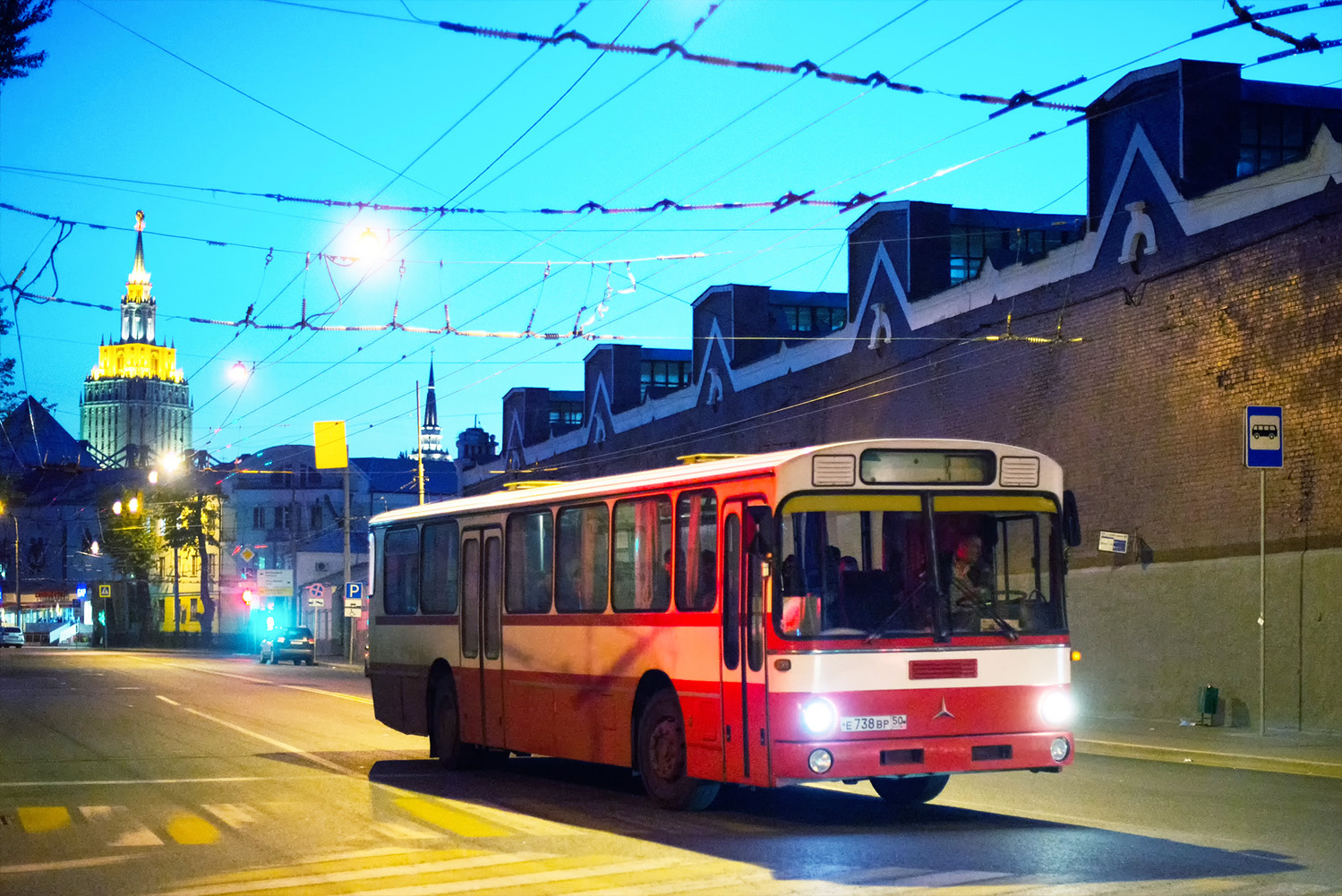 Московская область, Mercedes-Benz O307 № Е 738 ВР 50