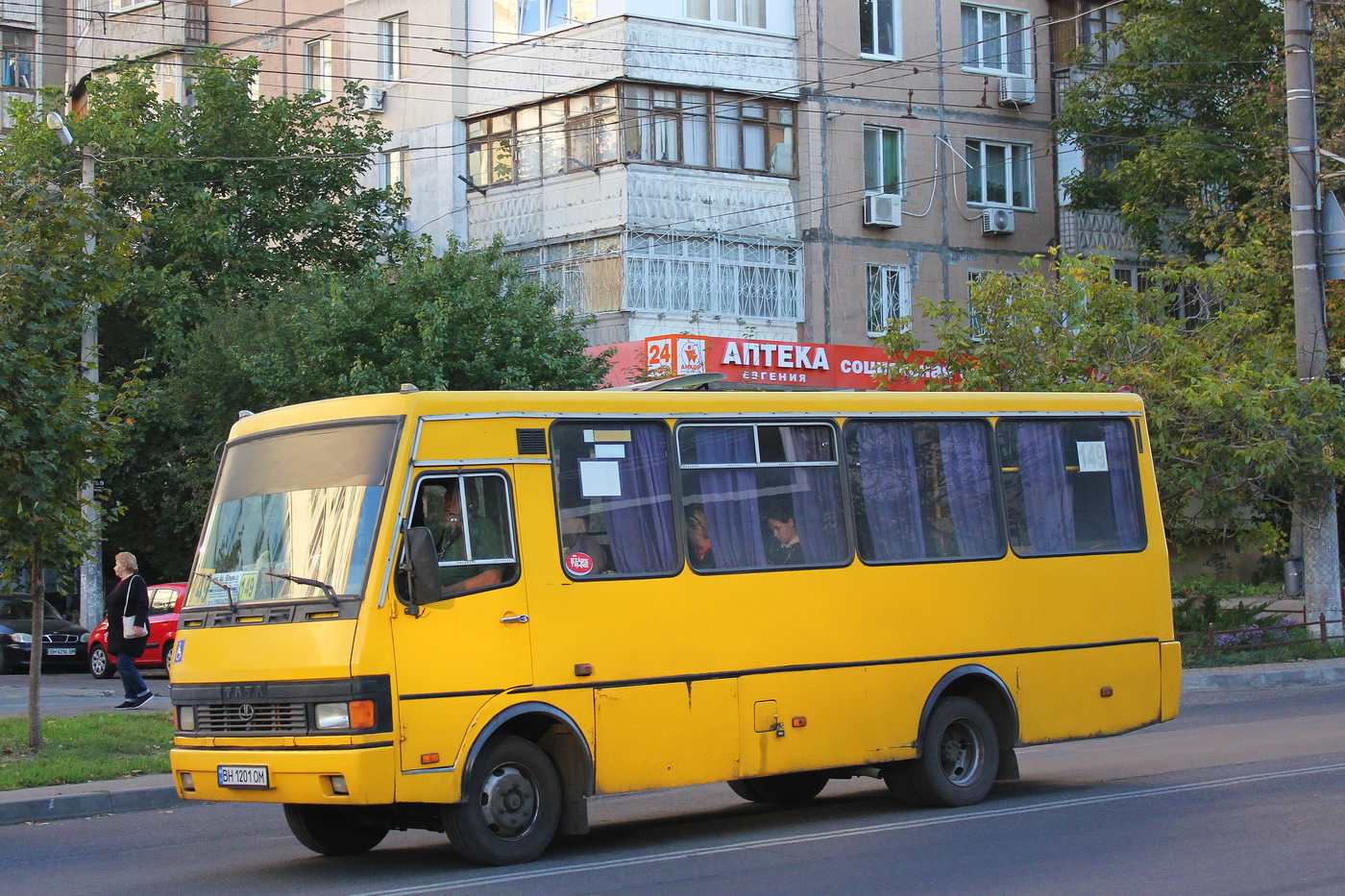 Одесская область, БАЗ-А079.45 "Подснежник" № BH 1201 OM