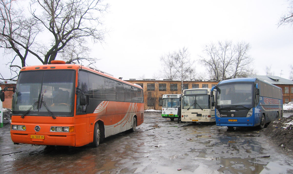 Валагодская вобласць, SsangYong TransStar № АА 503 35; Валагодская вобласць, ГолАЗ-52911-10 № 2550; Валагодская вобласць — Разные фотографии