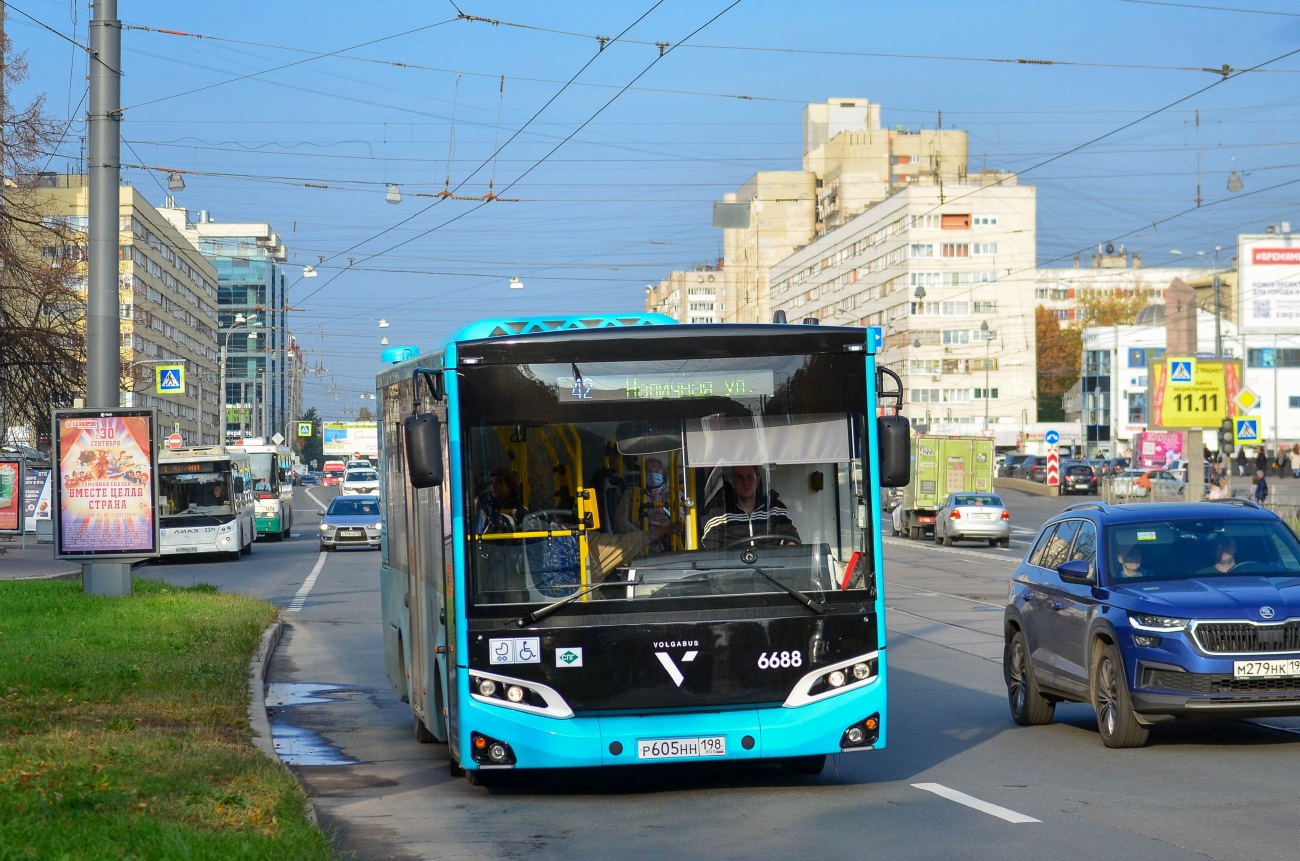 Санкт-Петербург, Volgabus-4298.G4 (LNG) № 6688