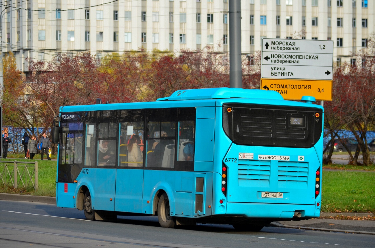 Санкт-Петербург, Volgabus-4298.G4 (LNG) № 6772