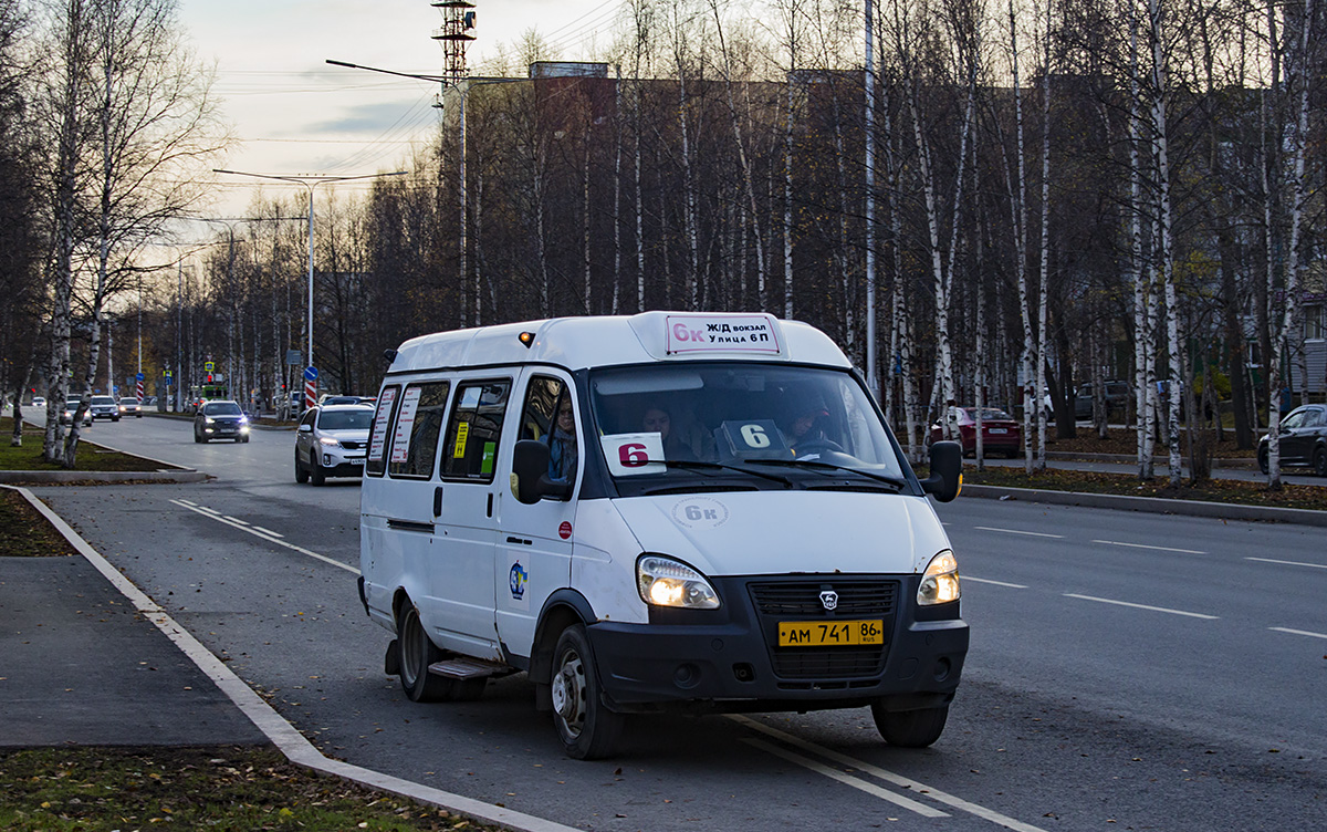 Khanty-Mansi AO, GAZ-322120 (X96) Nr. АМ 741 86