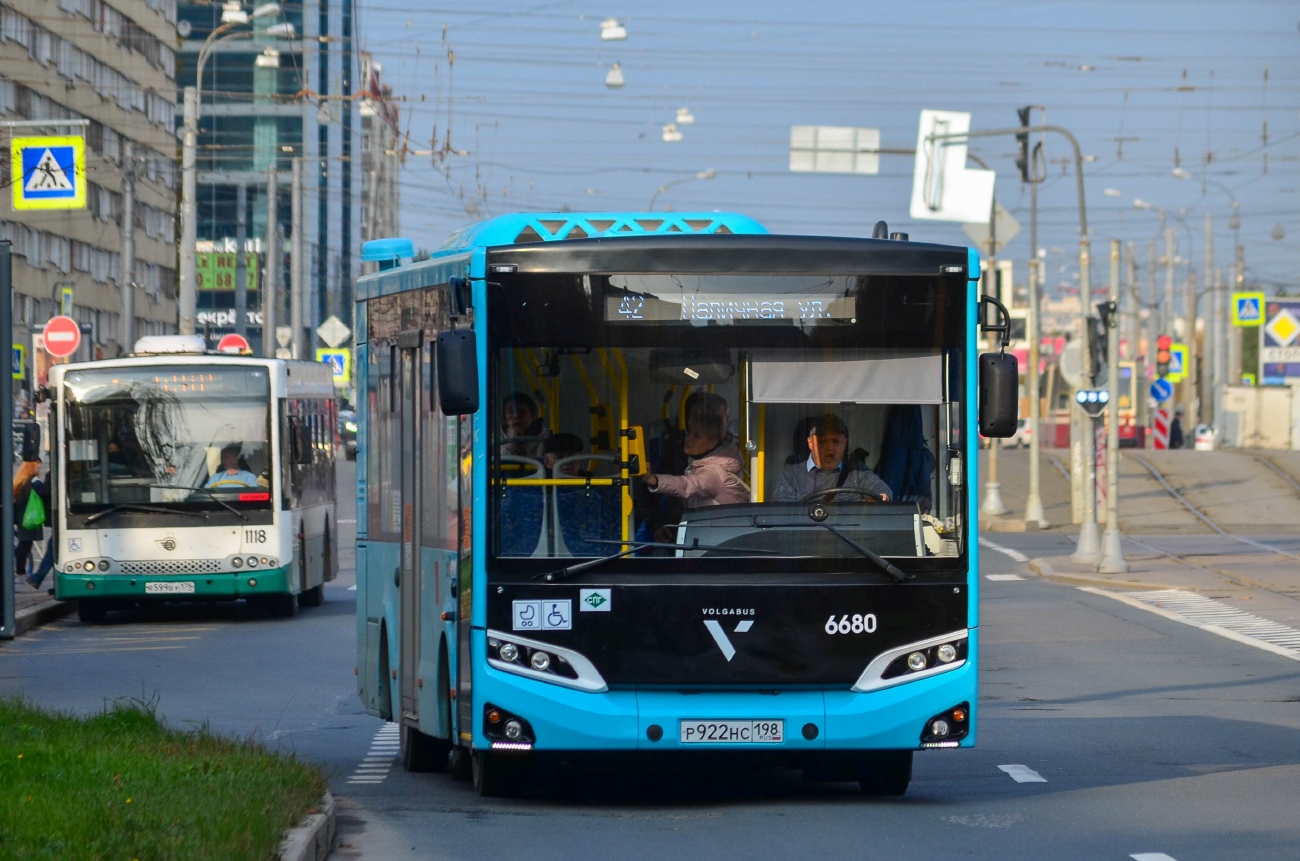 Санкт-Петербург, Volgabus-4298.G4 (LNG) № 6680