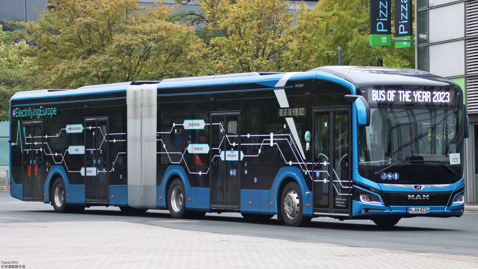 Бавария, MAN 18C Lion's City 18 E NG734 № M-AN 8234; Нижняя Саксония — IAA Transportation 2022