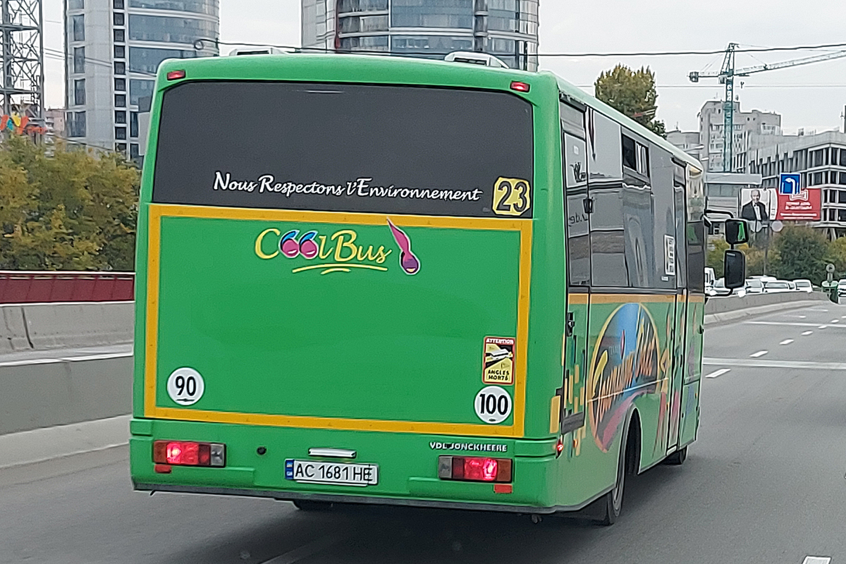 Днепропетровская область, VDL Jonckheere 1LX119 № AC 1681 HE