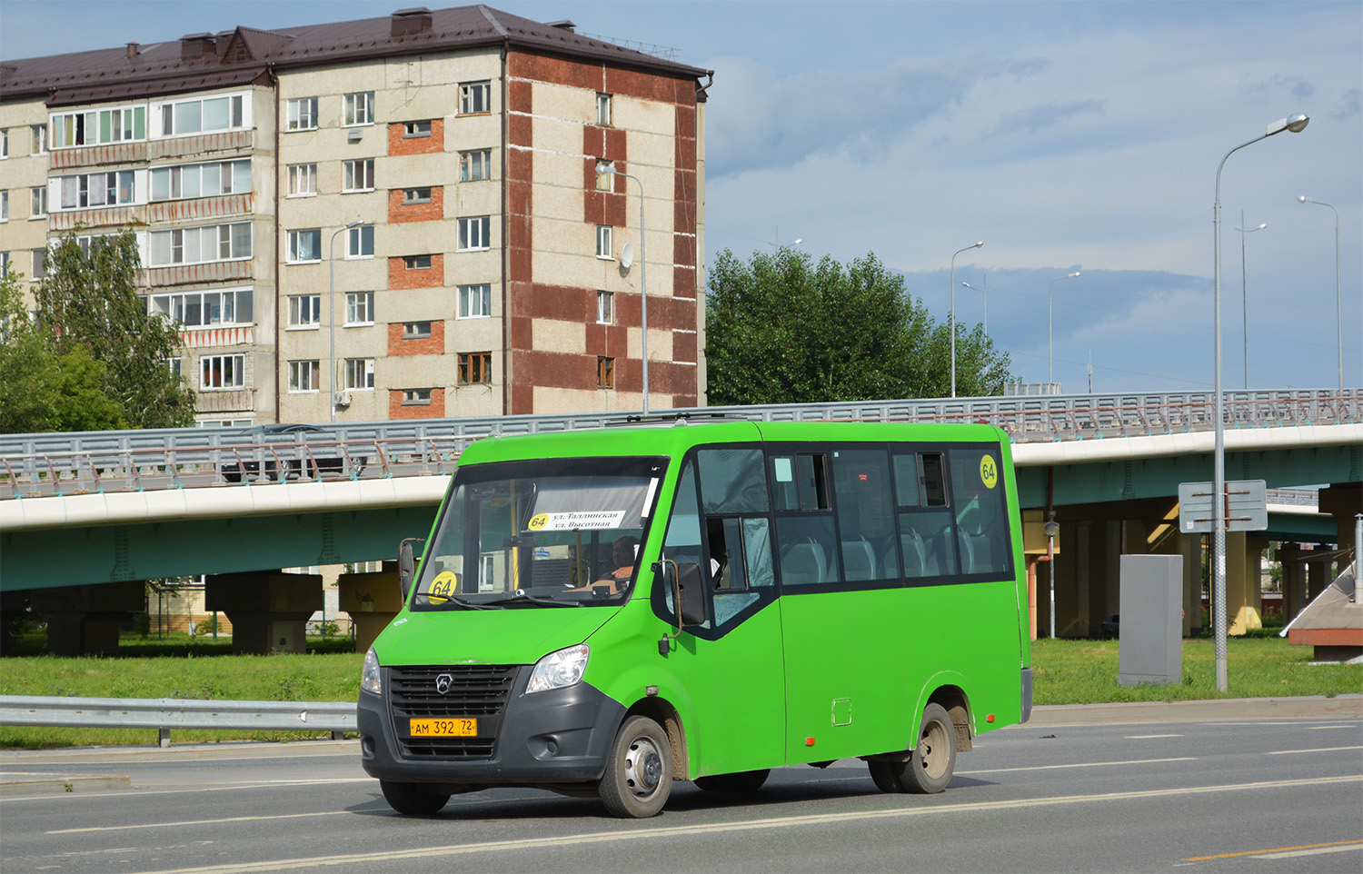 Тюменская область, ГАЗ-A64R45 Next № АМ 392 72