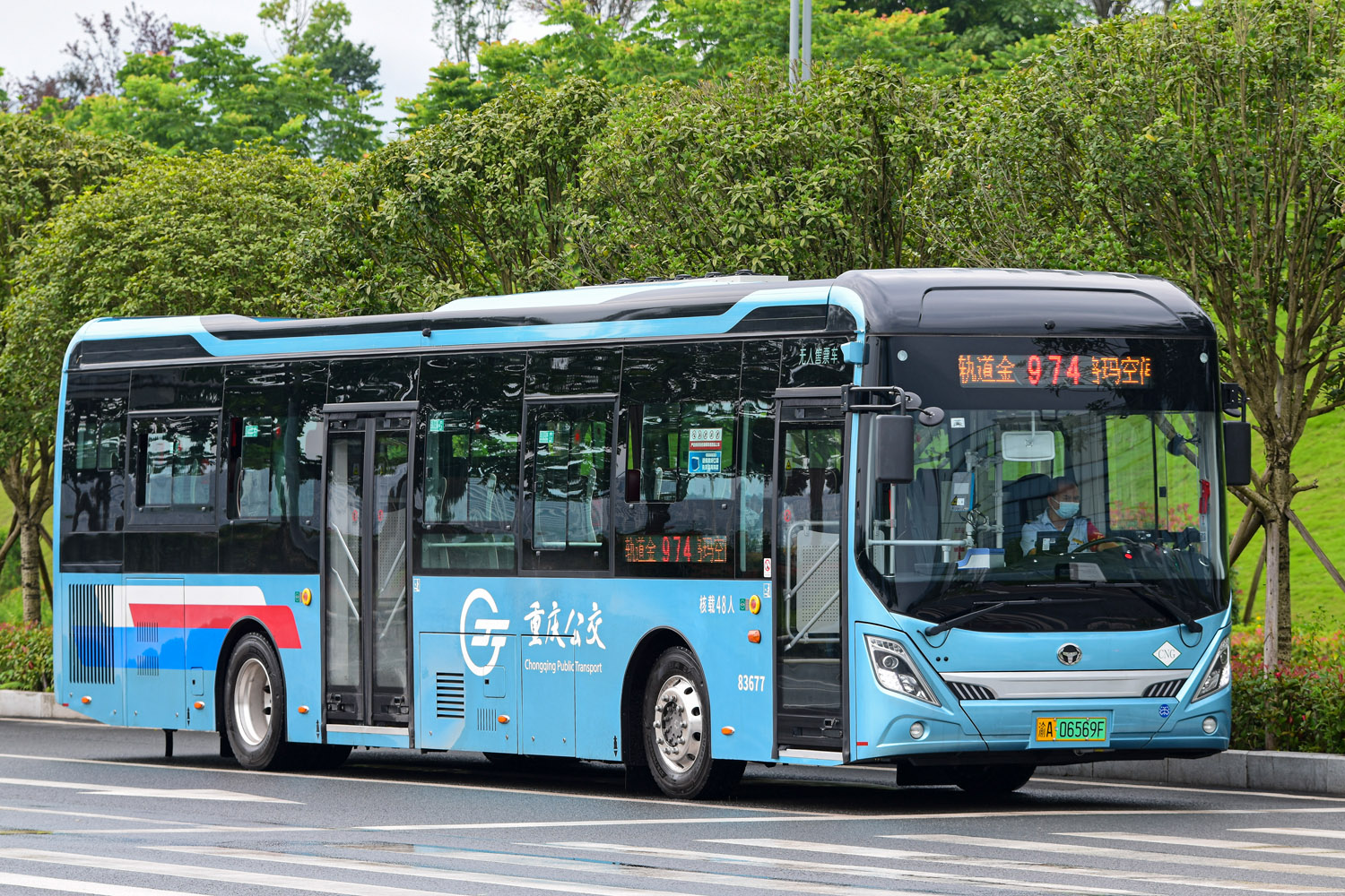 Китай, Hengtong CKZ6125EHEVN01 № 83677