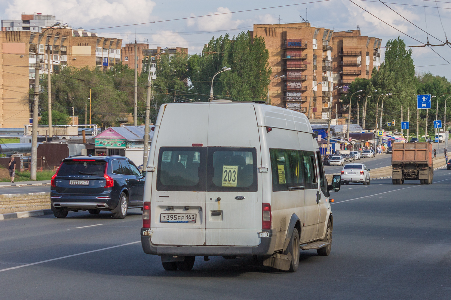 Самарская область, Нижегородец-222709  (Ford Transit) № Т 395 ЕР 163