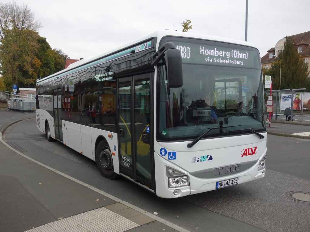 Гессен, IVECO Crossway LE CITY 13M № MR-AZ 195