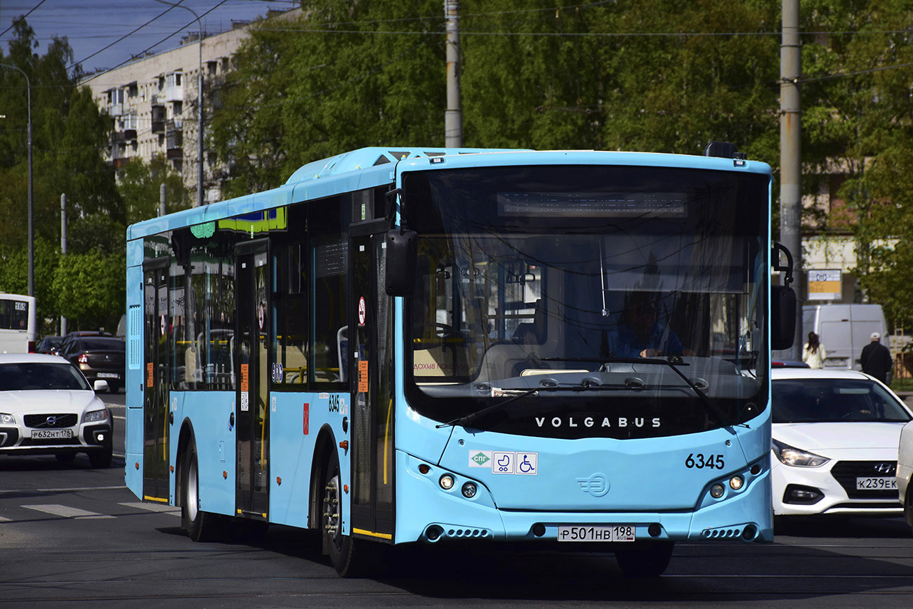 Санкт-Петербург, Volgabus-5270.G4 (LNG) № 6345