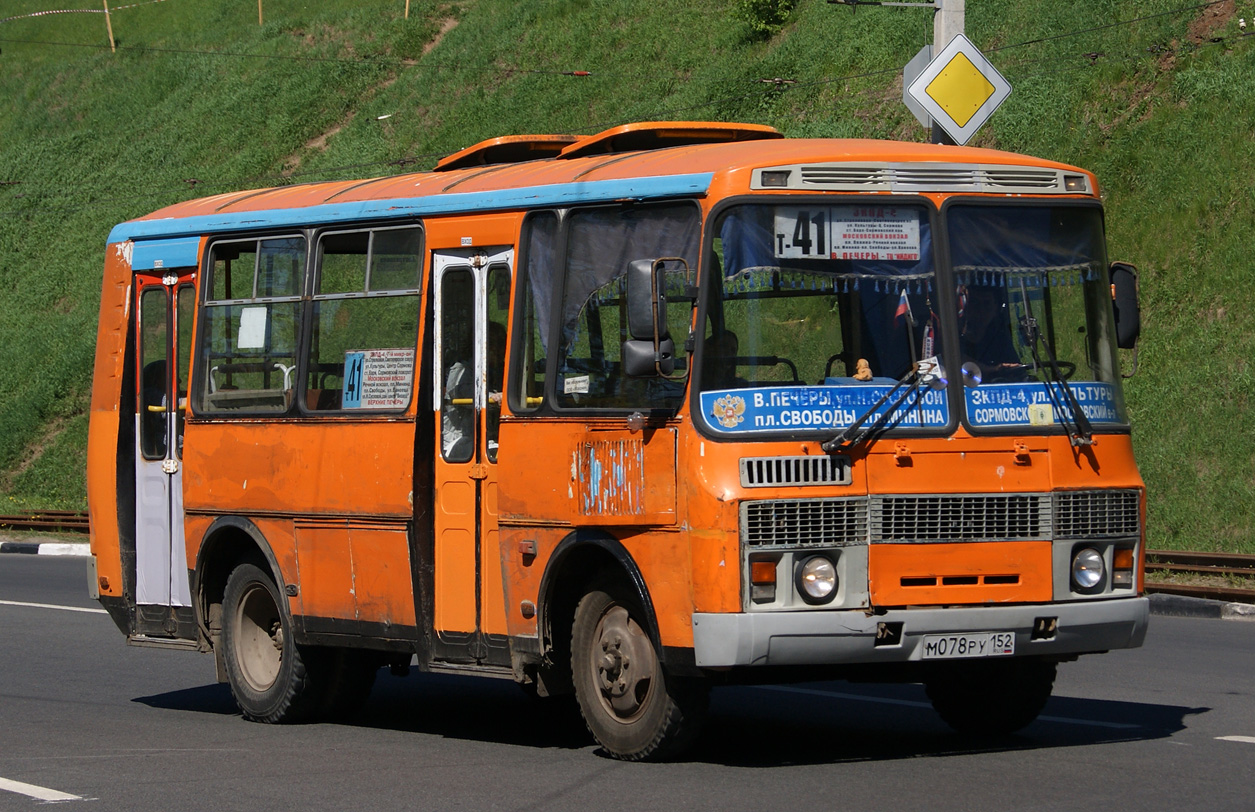 Нижегородская область, ПАЗ-32054 № М 078 РУ 152