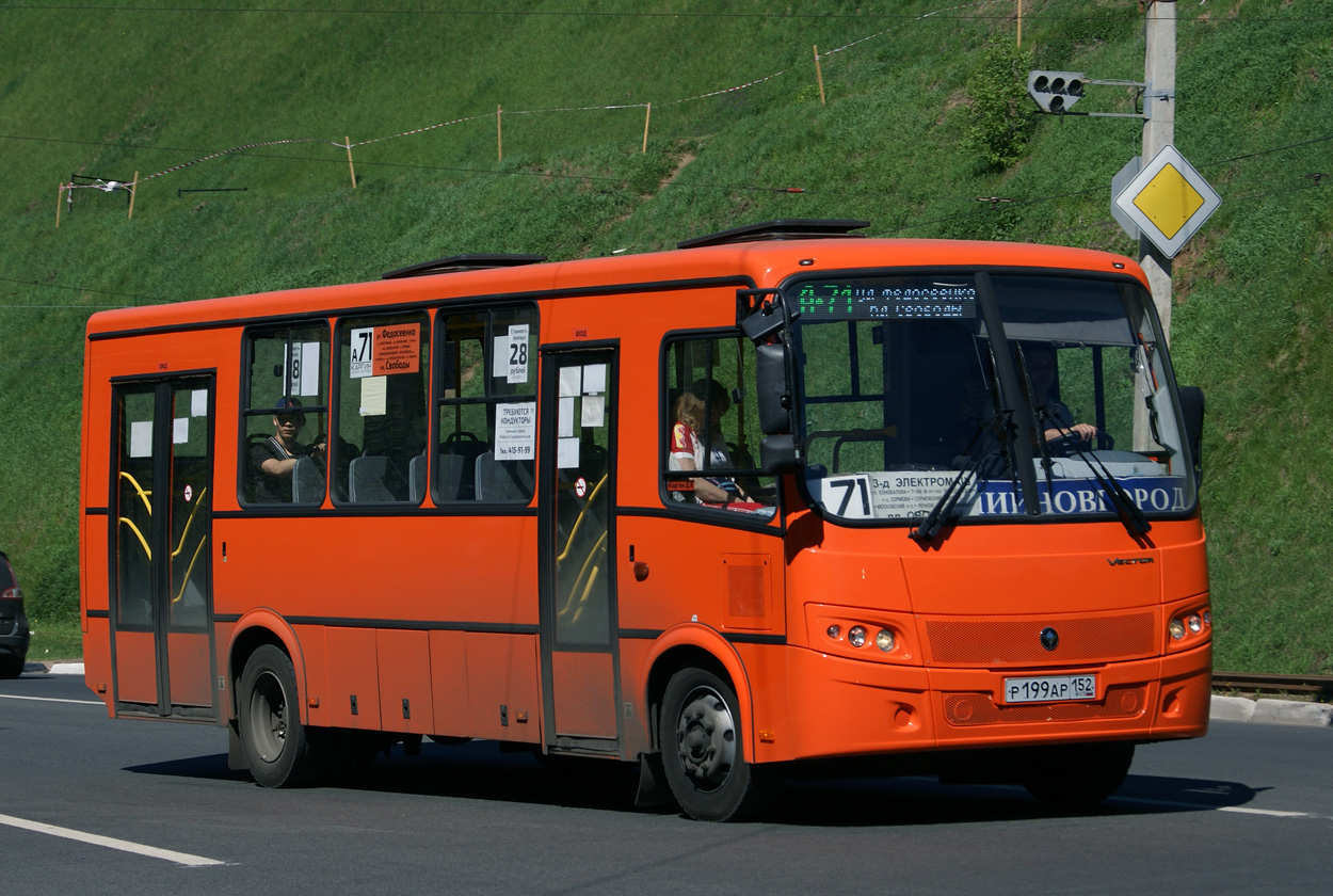 Нижегородская область, ПАЗ-320414-05 "Вектор" № Р 199 АР 152