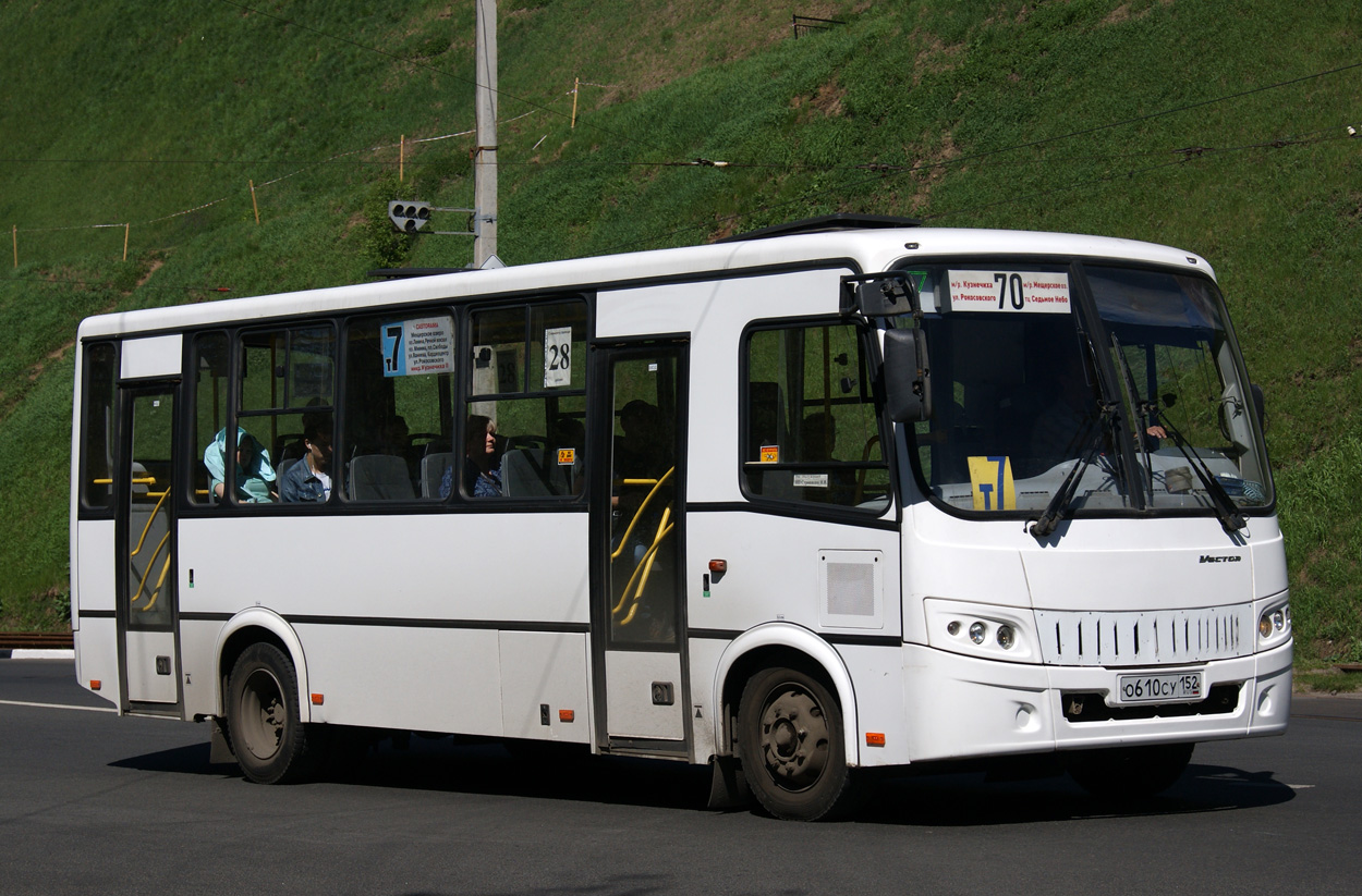 Нижегородская область, ПАЗ-320412-04 "Вектор" № О 610 СУ 152