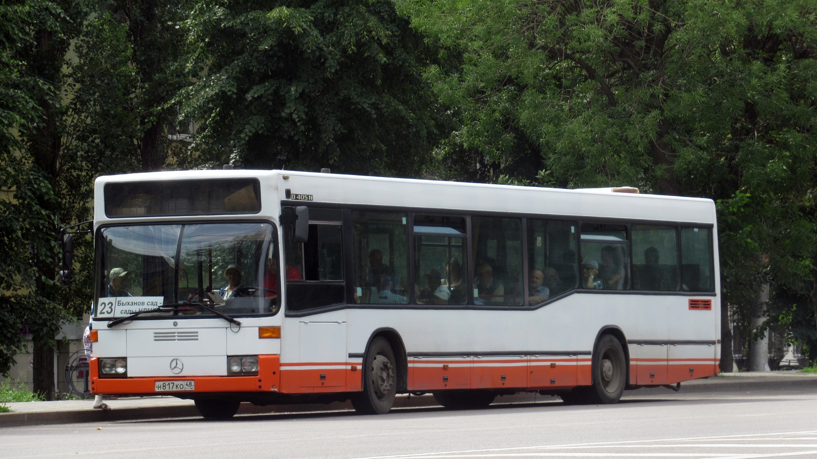 Липецкая область, Mercedes-Benz O405N2 № Н 817 КО 48