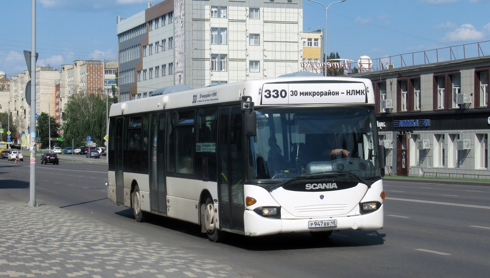 Липецкая область, Scania OmniLink I (Скания-Питер) № Р 947 ВВ 48