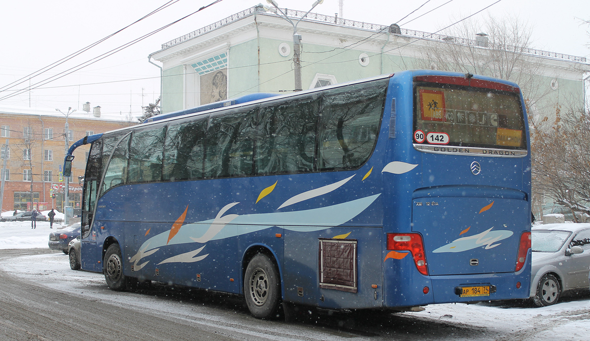 Челябинская область, Golden Dragon XML6129E1A Grand Cruiser № 0142