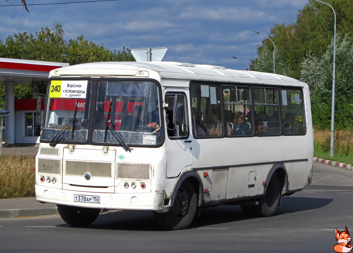 Нижегородская область, ПАЗ-320540-22 № Т 378 АР 152