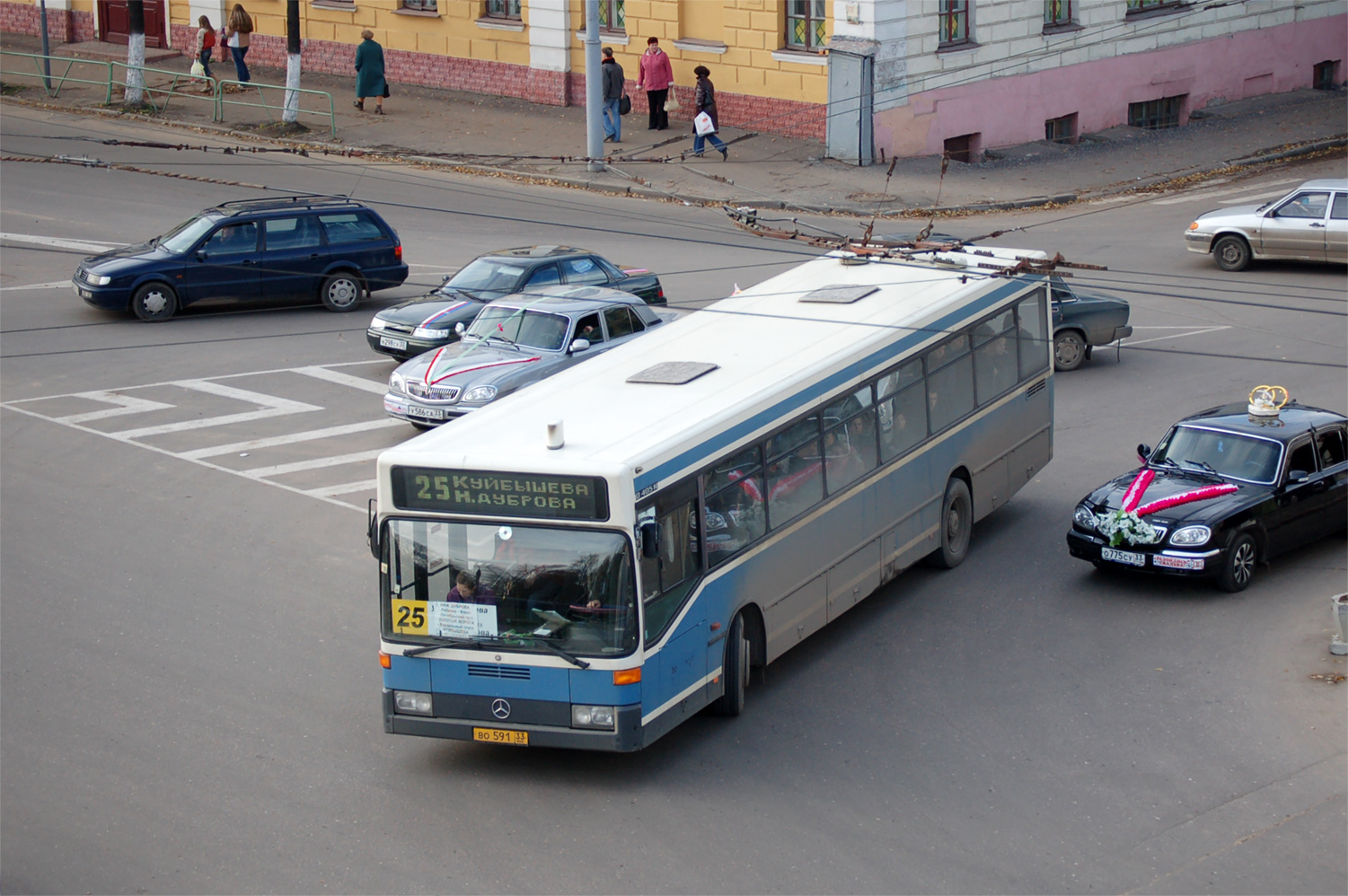 Владимирская область, Mercedes-Benz O405N № ВО 591 33