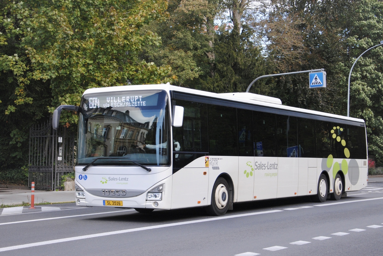 Люксембург, IVECO Crossway LE LINE 14.5M № SL 3516