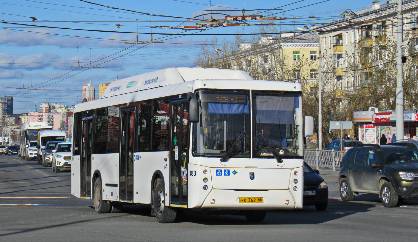 Sverdlovsk region, NefAZ-5299-30-51 Nr. 483