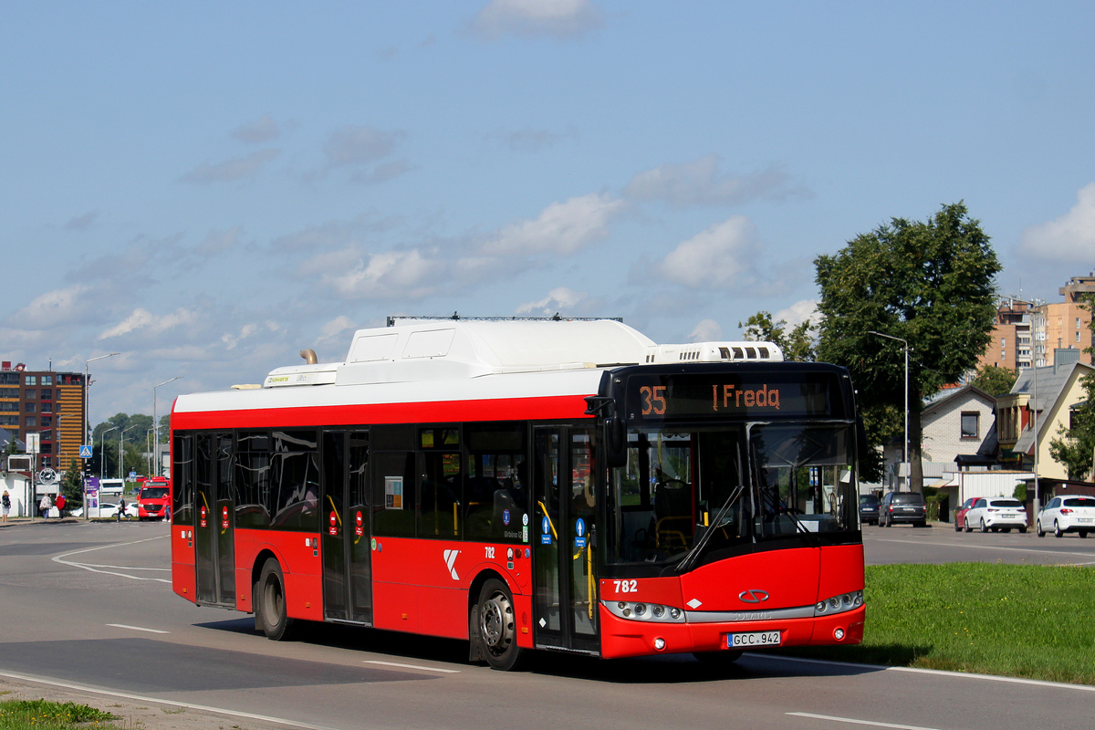 Литва, Solaris Urbino III 12 CNG № 782