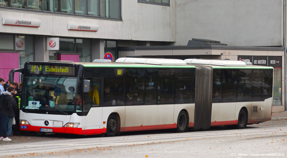 Нижняя Саксония, Mercedes-Benz O530G Citaro facelift G № HM-RQ 115