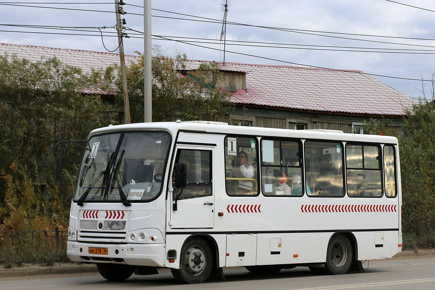 Саха (Якуція), ПАЗ-320302-22 № КМ 278 14