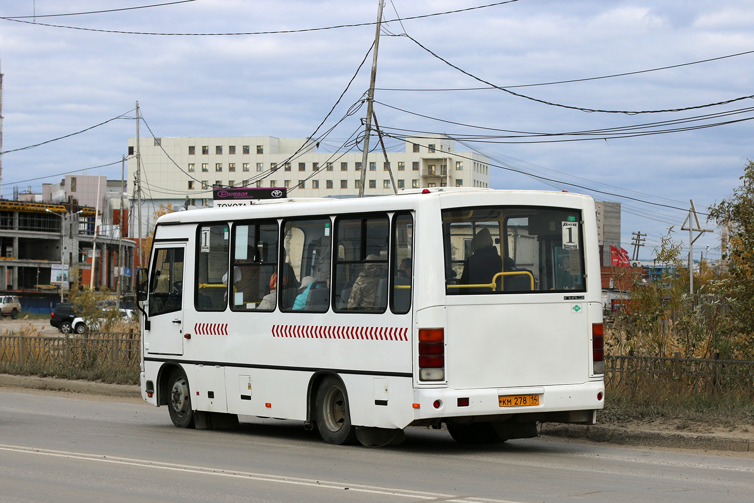 Sakha (Yakutia), PAZ-320302-22 # КМ 278 14