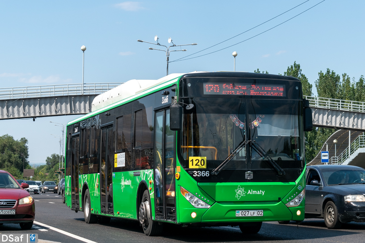 Алматы, Zhong Tong LCK6125HGAN № 3366