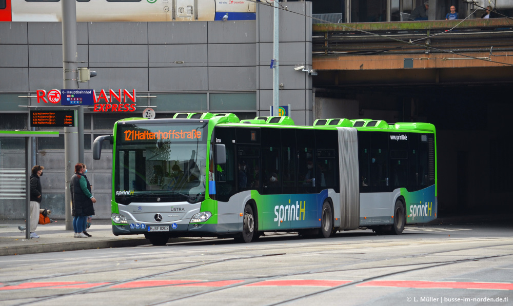 Нижняя Саксония, Mercedes-Benz Citaro C2 G hybrid № 8202