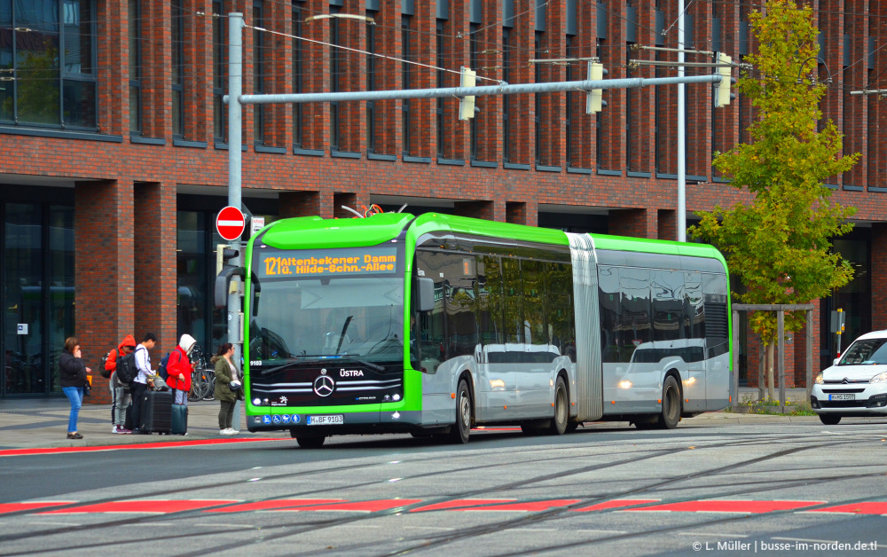 Нижняя Саксония, Mercedes-Benz eCitaro G № 9103