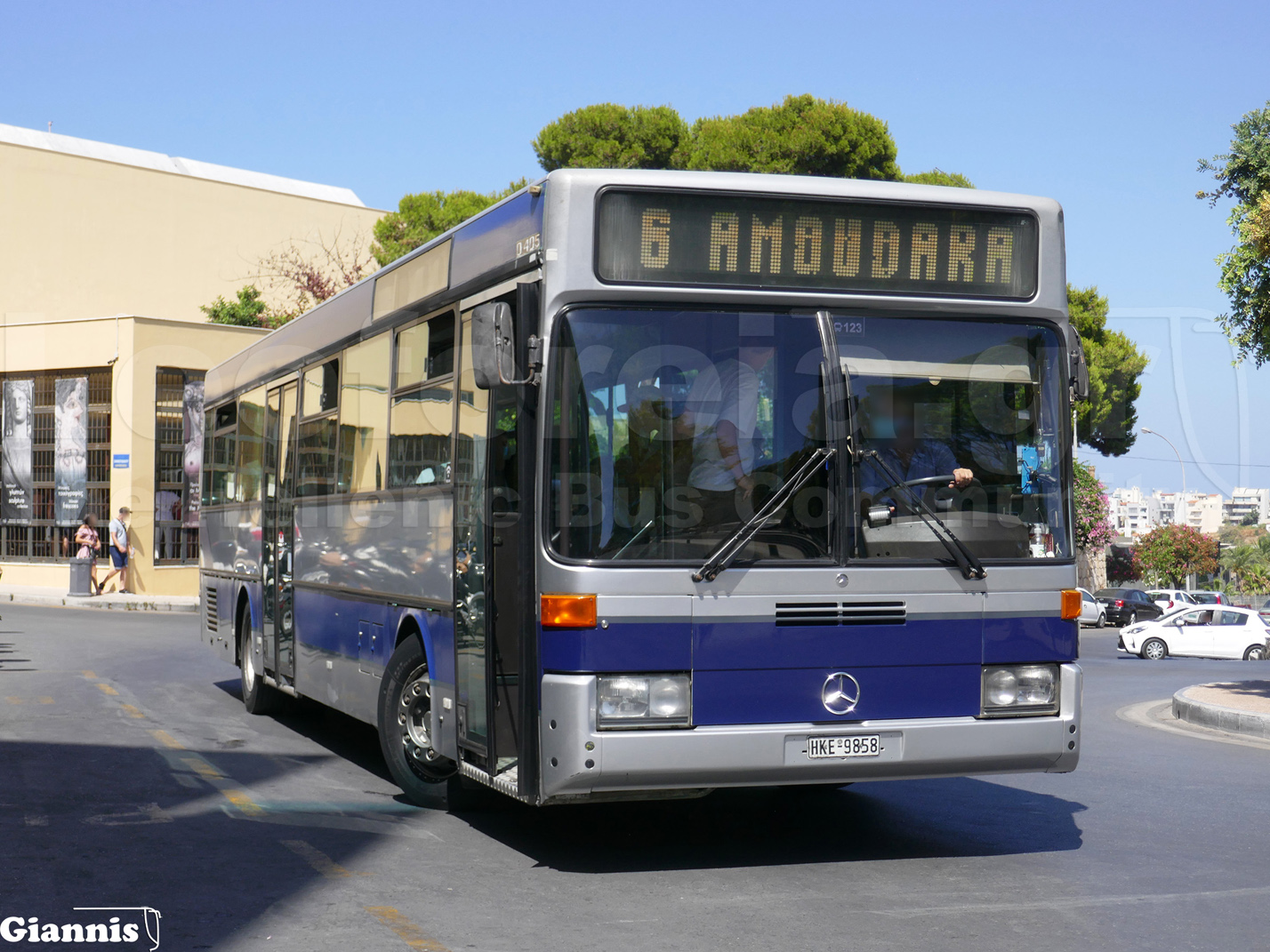 Греция, Mercedes-Benz O405 № 123