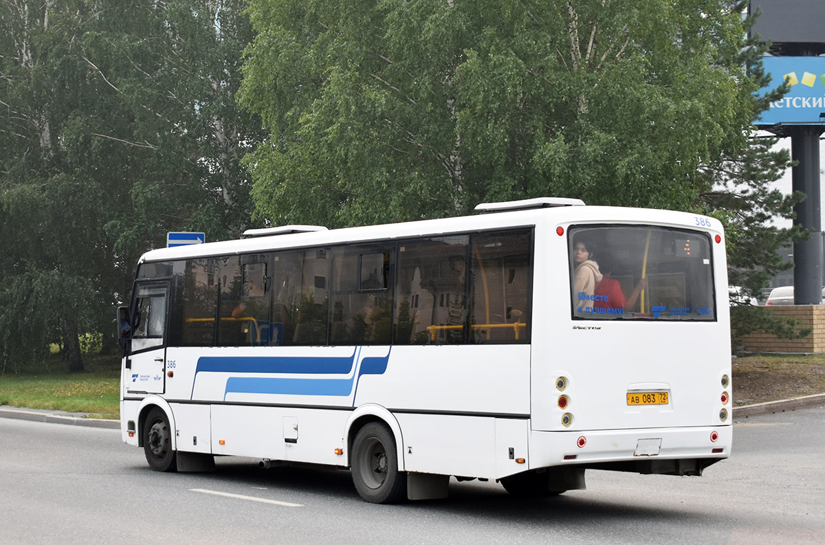 Тюменская область, ПАЗ-320414-05 "Вектор" (1-2) № 386