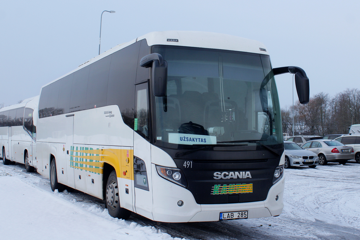 Литва, Scania Touring HD 12.0 № 491