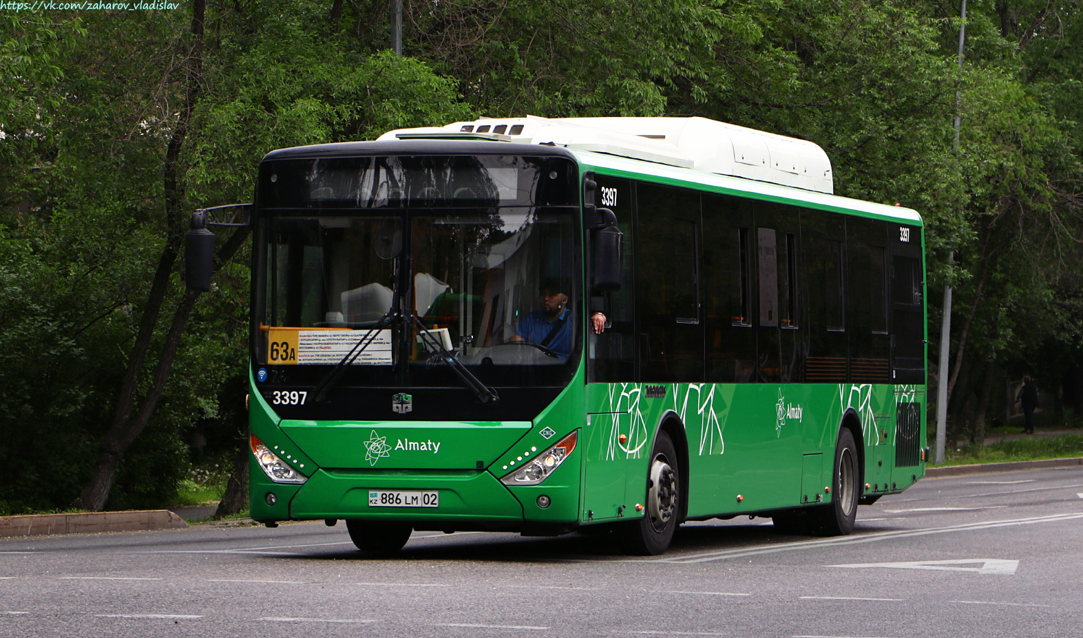 Алматы, Zhong Tong LCK6125HGAN № 3397