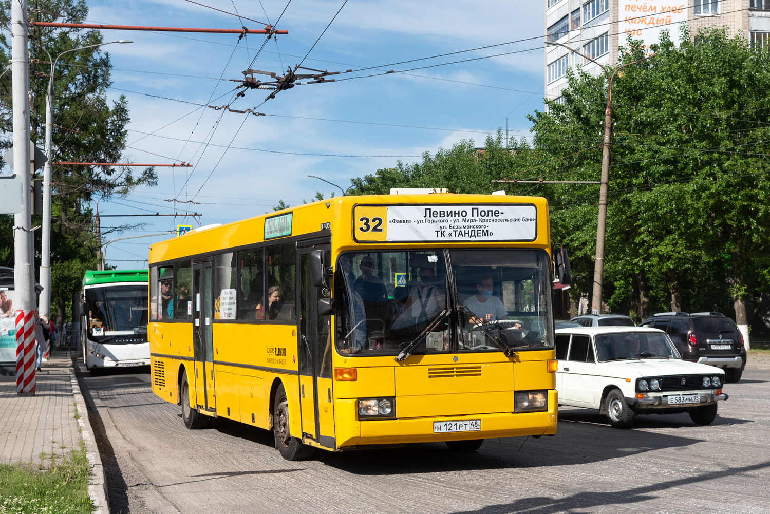 Владимирская область, Mercedes-Benz O405 № Н 121 РТ 48