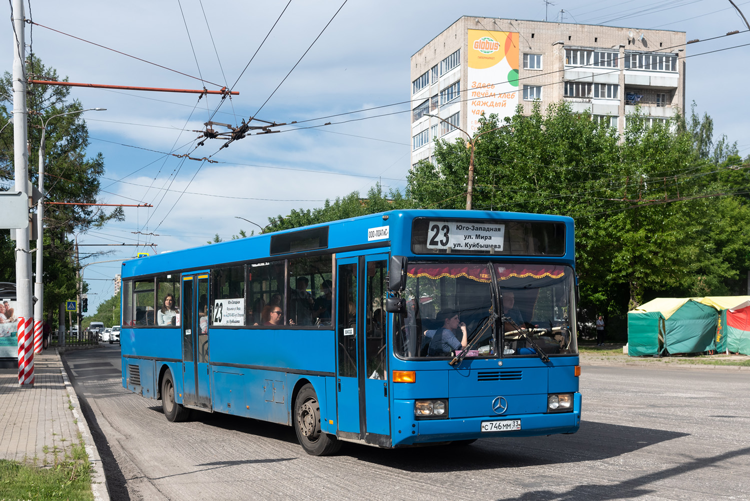 Владимирская область, Mercedes-Benz O405 № С 746 ММ 33