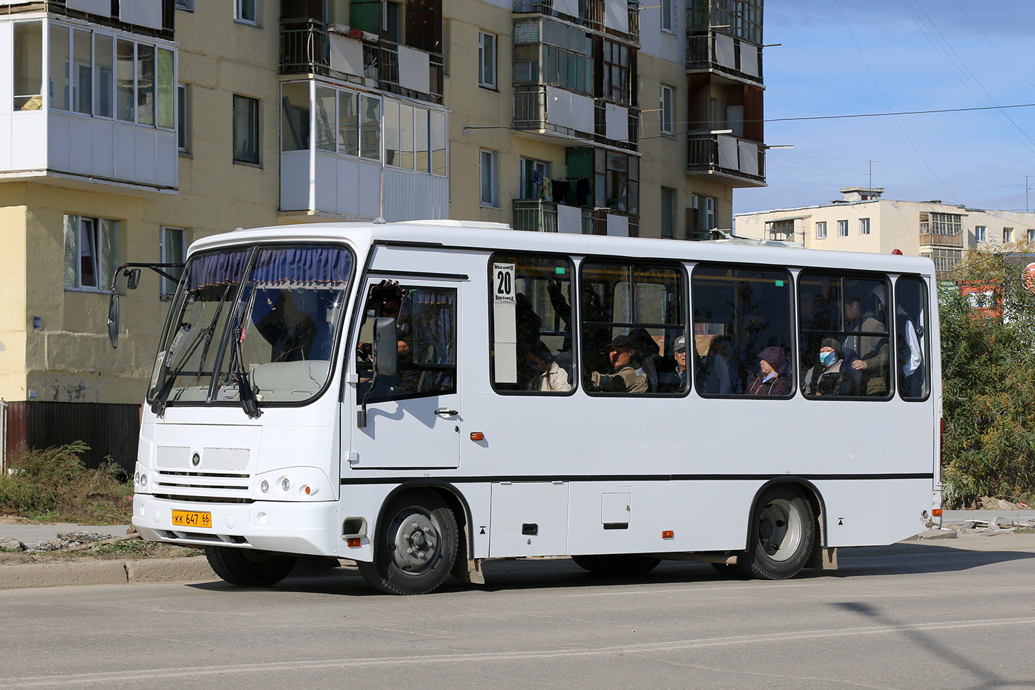 Саха (Якутия), ПАЗ-320302-08 № КК 647 66