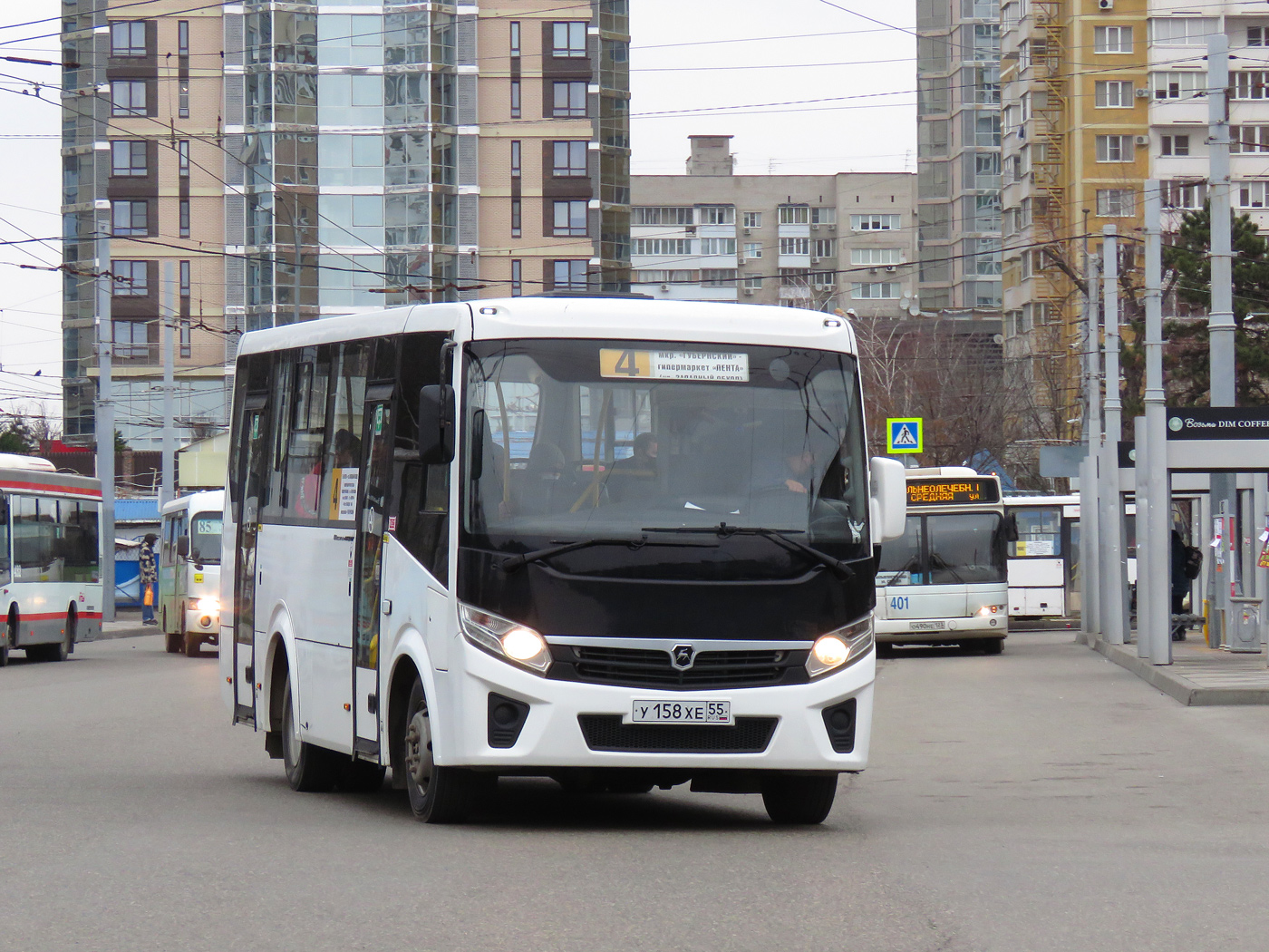 Краснодарский край, ПАЗ-320405-04 "Vector Next" № У 158 ХЕ 55