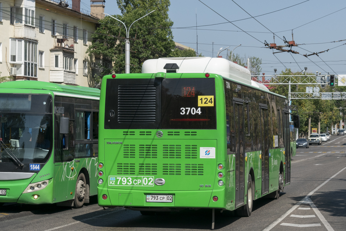 Алматы, Golden Dragon XML6125CN (Hyundai Trans Auto) № 3704